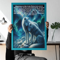 Majestuosos Lobos Blancos descansando