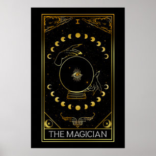 Póster Major Arcana The Magician Tarot Card
