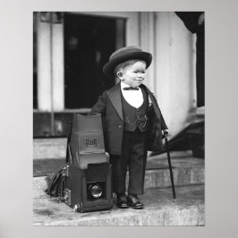 Póster Major Mite, 1922. Foto Vintage