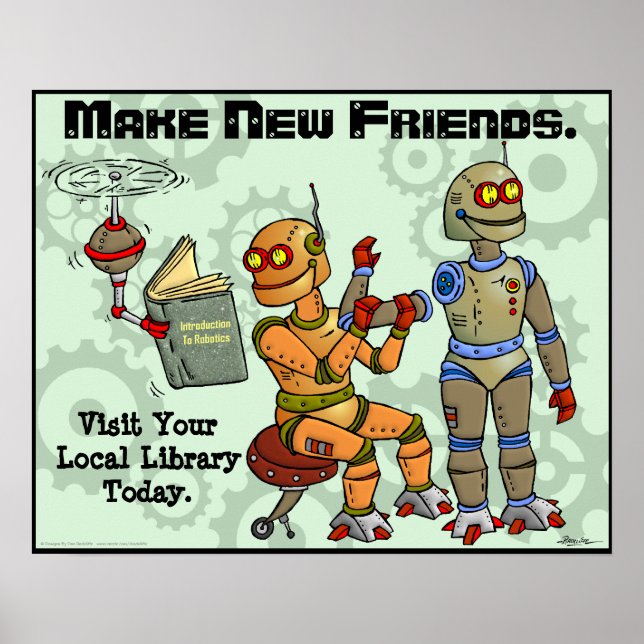Póster Make New Friends (Frente)