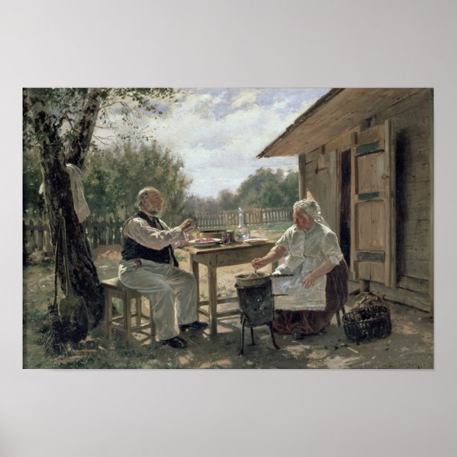 Póster Making Jam, 1876 (Frente)