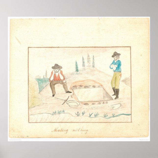 Póster Making Nothing (1602A) (Frente)