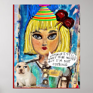 - POSTER mal chica Poster de arte