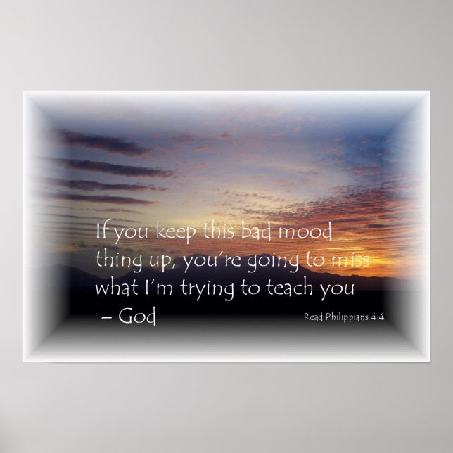 Póster Mal humor (Frente)