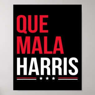 Póster Mala Harris Anti Kamala Harris Joe Biden Border Pr