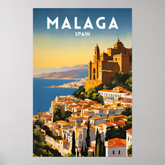 Póster Málaga (Frente)