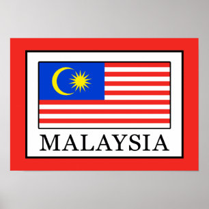 Póster Malasia