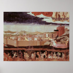 Póster Maldecido en infierno