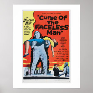 Póster Maldición del hombre anónimo