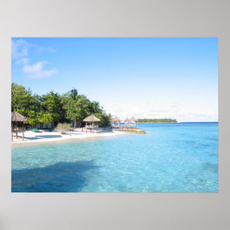 Póster Maldivas