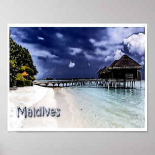 Póster Maldivas - Panamá -