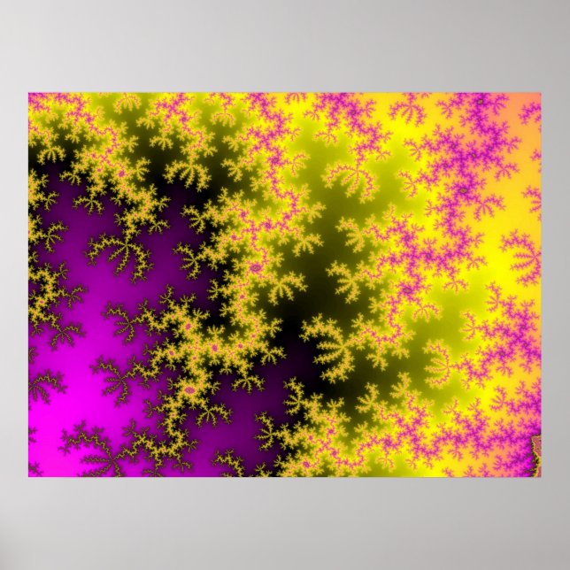 Póster Maleza púrpura (impresión) (Frente)