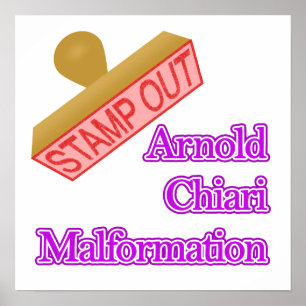 Póster Malformación de Arnold Chiari