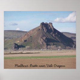 Póster Malheur Butte Poster