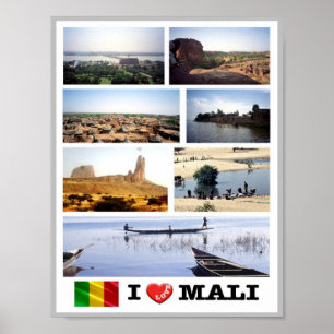 Póster Mali - Amo -