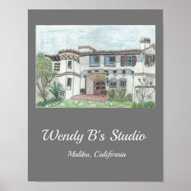 Póster Malibu (Frente)