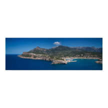Mallorca - Panorama del Puerto de Sóller