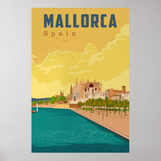 Póster Mallorca, Spain
