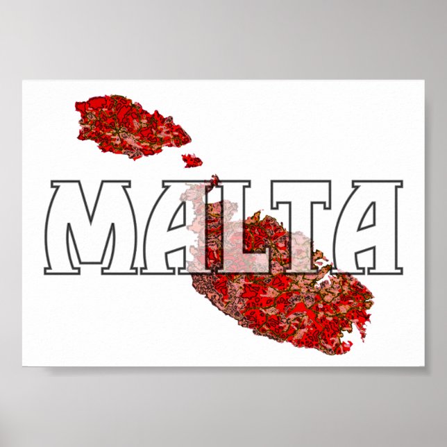 Póster Malta (Frente)