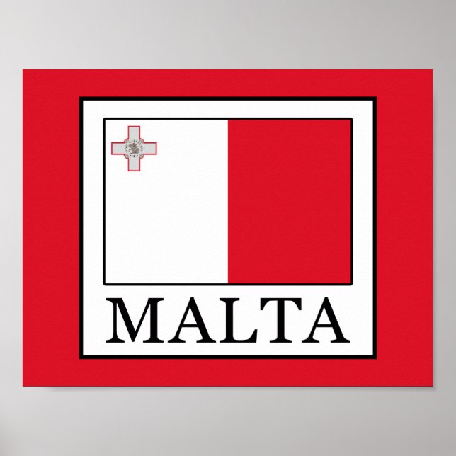 Póster Malta (Frente)