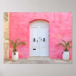 Póster 💖 Malta en Rosa 🌴