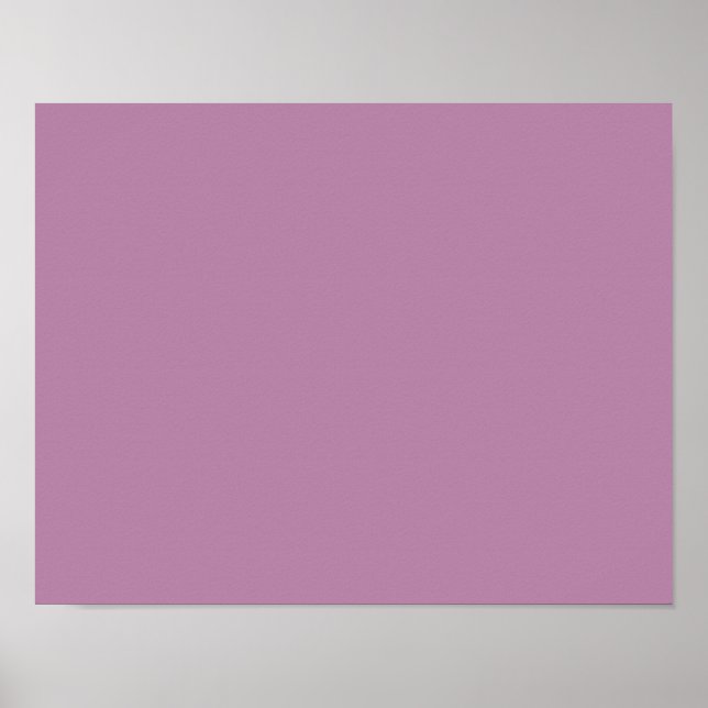 Póster malva de color (Frente)