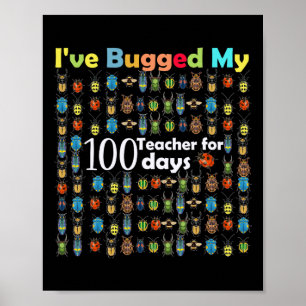 Póster Malversó A Mi Profesor Durante 100 Días De Regalo
