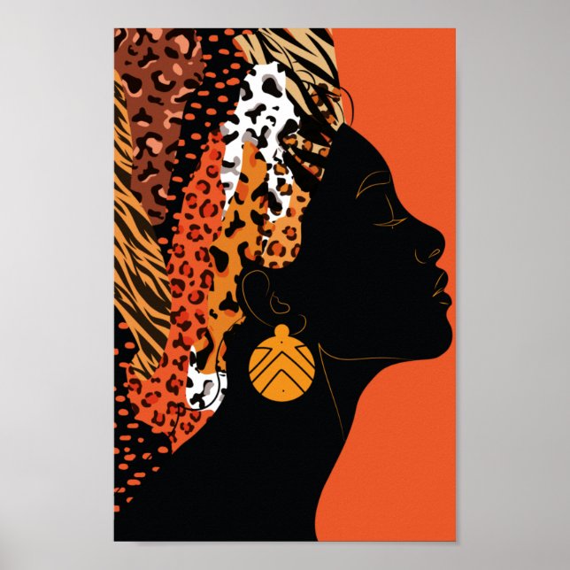 Póster Mama africa (Frente)