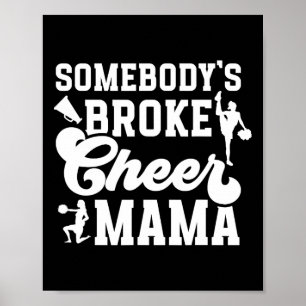 Póster Mamá animadora rota Animar Mamá de una madre anima