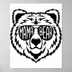 Póster Mama Bear Archivos Png JPG Pdf, Mama Bear