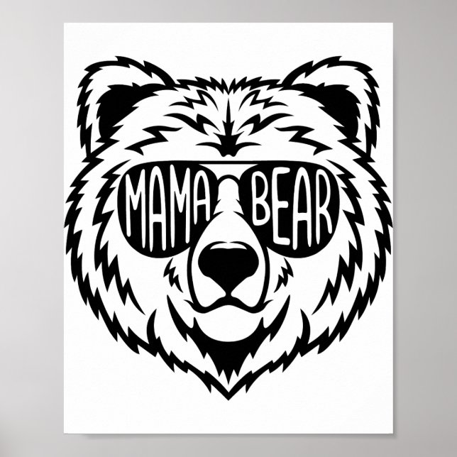 Póster Mama Bear Archivos Png JPG Pdf, Mama Bear (Frente)