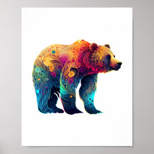 Póster Mama Bear Archivos Png JPG Pdf, Mama Bear