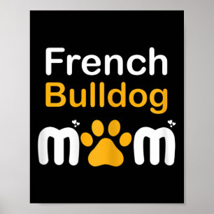 Póster Mamá bulldog