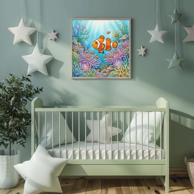 Póster Mama Clownfish and Fry Nursery (Subido por el creador)