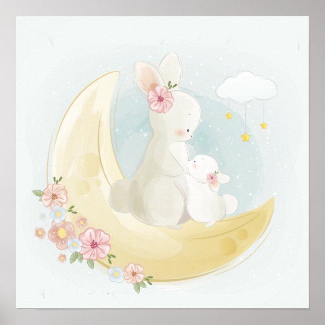 Póster Mamá con un bebé poster (Frente)