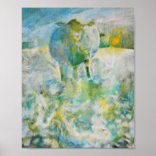 Póster Mama Cow en el Archivo Azul del País