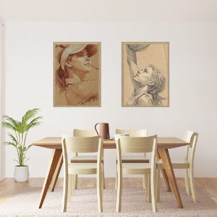 Póster Mamá de golf