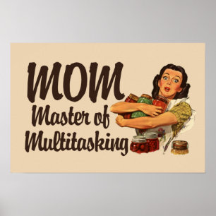 Póster Mamá de la época