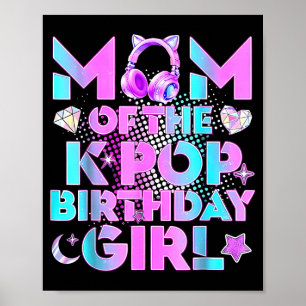 Póster Mamá de las chicas de cumpleaños del k-pop amante 