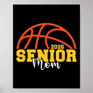 Póster Mamá de Senior Sketll Cl de 2026 Graduación Jugado