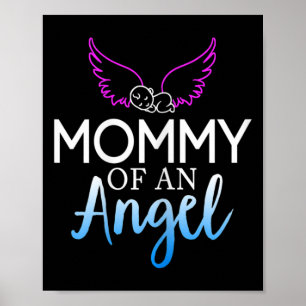 Póster Mamá De Un Ángel Mes De Concientización Sobre El S