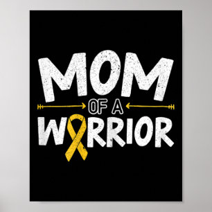 Póster Mamá De Un Mes De Concienciación Sobre El Cáncer I