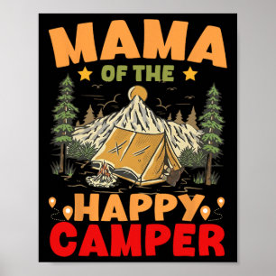 Póster Mamá del Campista Feliz Cumpleaños Número Uno Camp