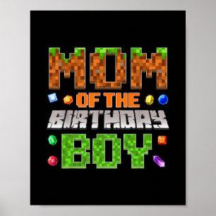 Póster Mamá del cumpleañero fiesta de cumpleaños videojug
