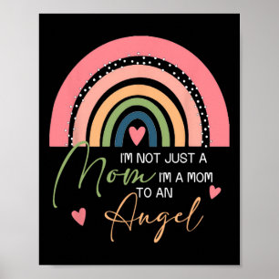 Póster Mamá Día de la Madre Regalos Soy Mamá A Un Ángel M