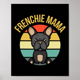 Póster Mama Dog Mom Gifts For Women Divertido Graphic