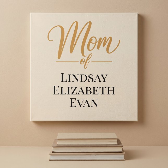 Póster Mamá Elegante Personalizada (Subido por el creador)