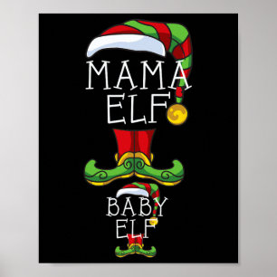 Póster Mama Elf Y Ba