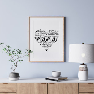 Póster Mamá, eres tú