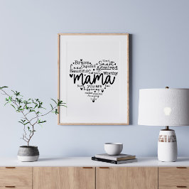 Póster Mamá, eres tú